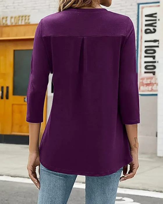 Helga® | Long-Sleeved Casual Blouse
