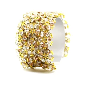 Helios: White Litmus Crystal Bracelet