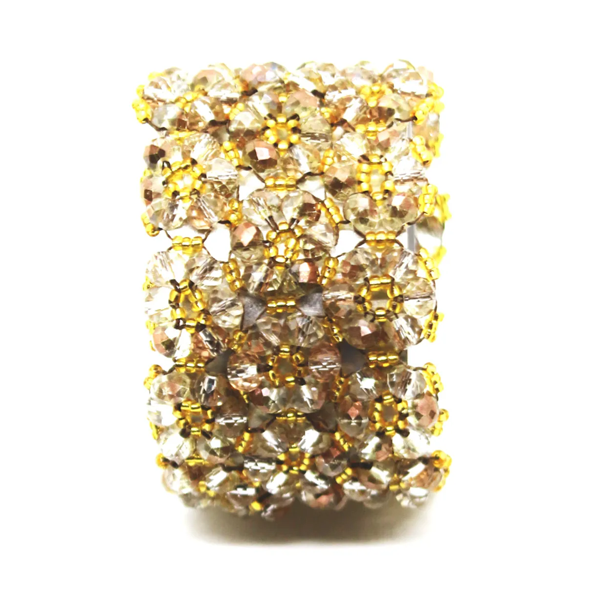 Helios: White Litmus Crystal Bracelet