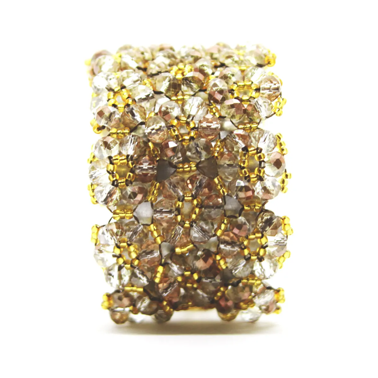 Helios: White Litmus Crystal Bracelet