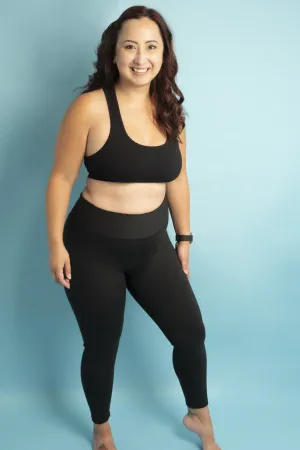 High Performance Black Women's Activewear Leggings
