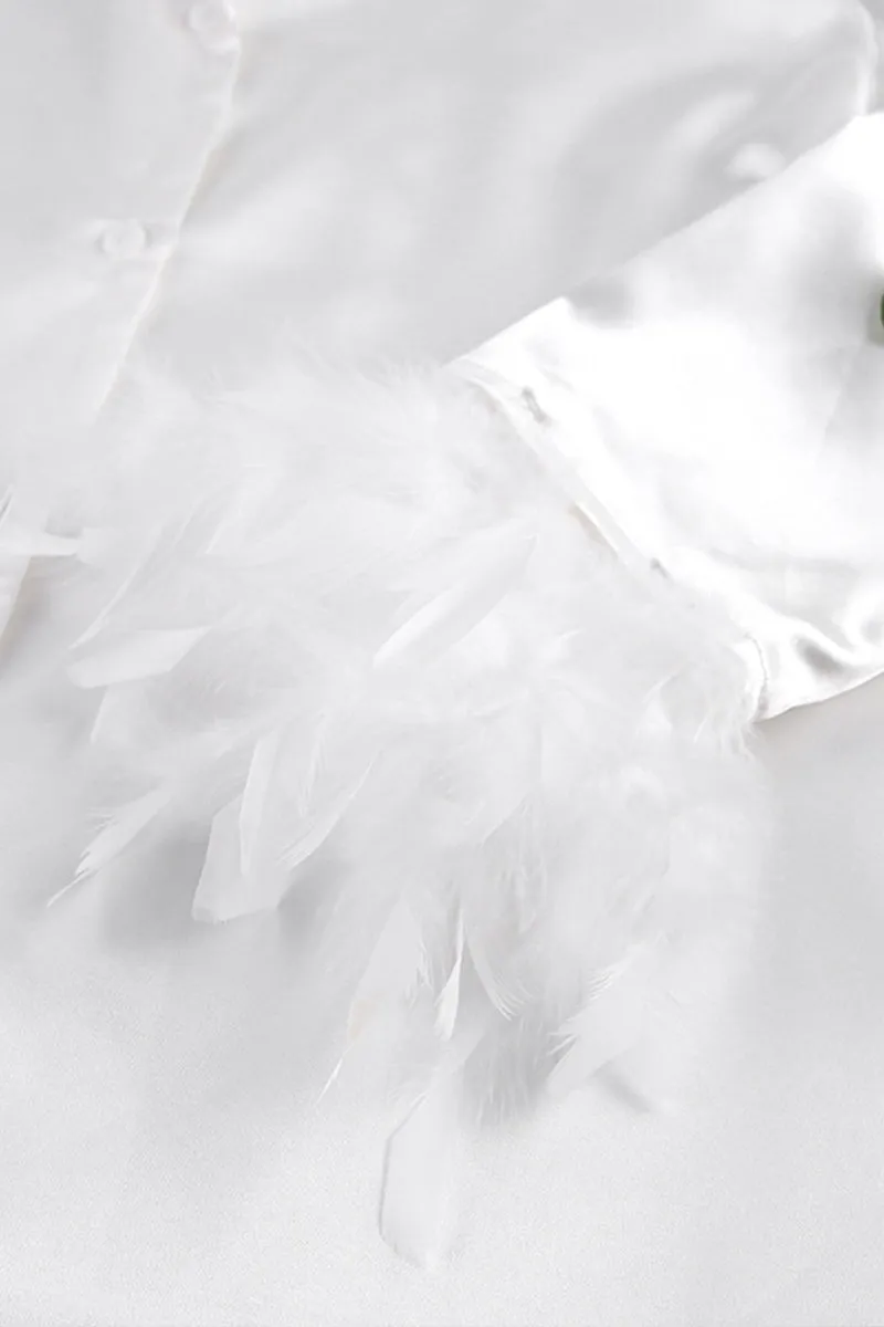 HUR1165 Feathered Fantasy Sleepwear Set