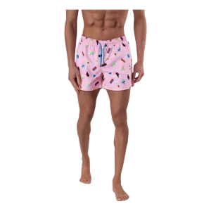 Ice Cream Swimshorts Pink