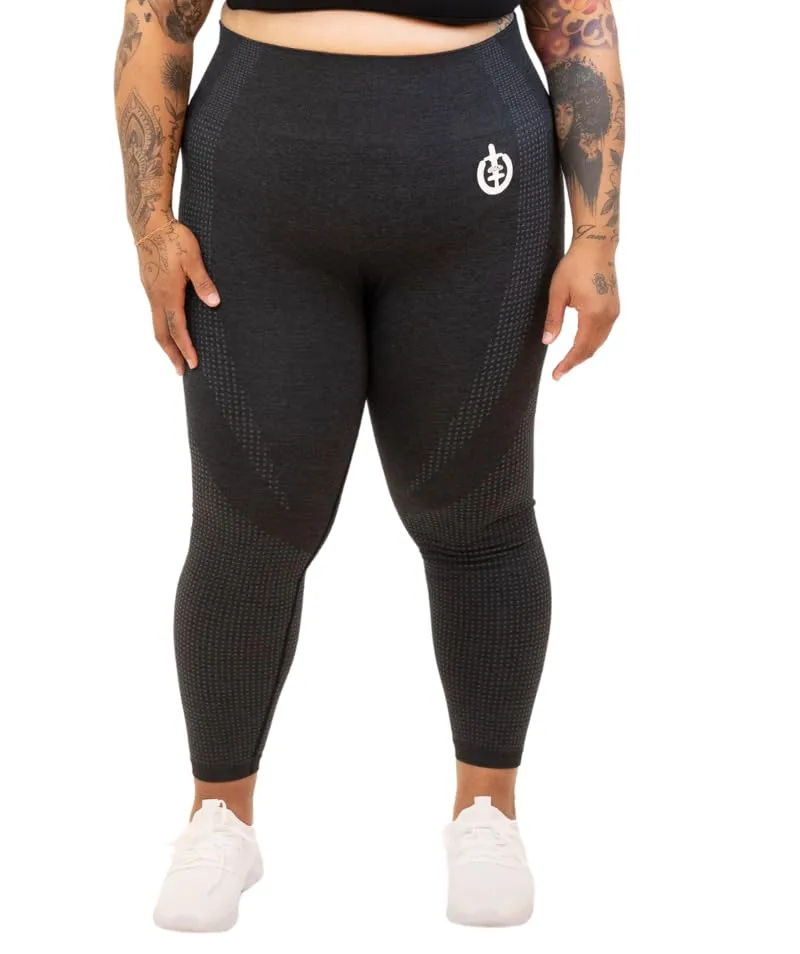 ICONI Women's Seamless High-Waisted Legging Ash Small