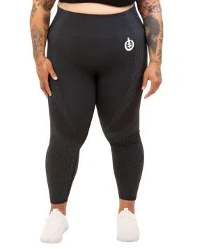 ICONI Women's Seamless High-Waisted Legging Ash Small