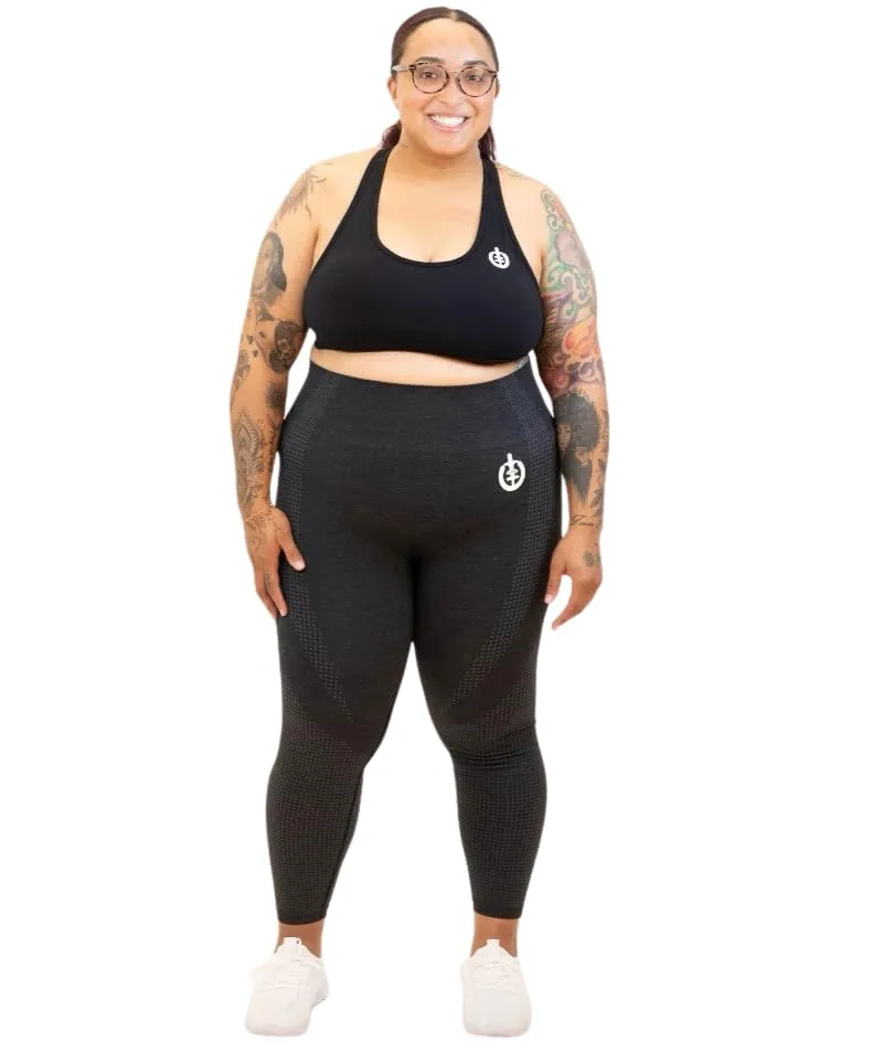 ICONI Women's Seamless High-Waisted Legging Ash Small