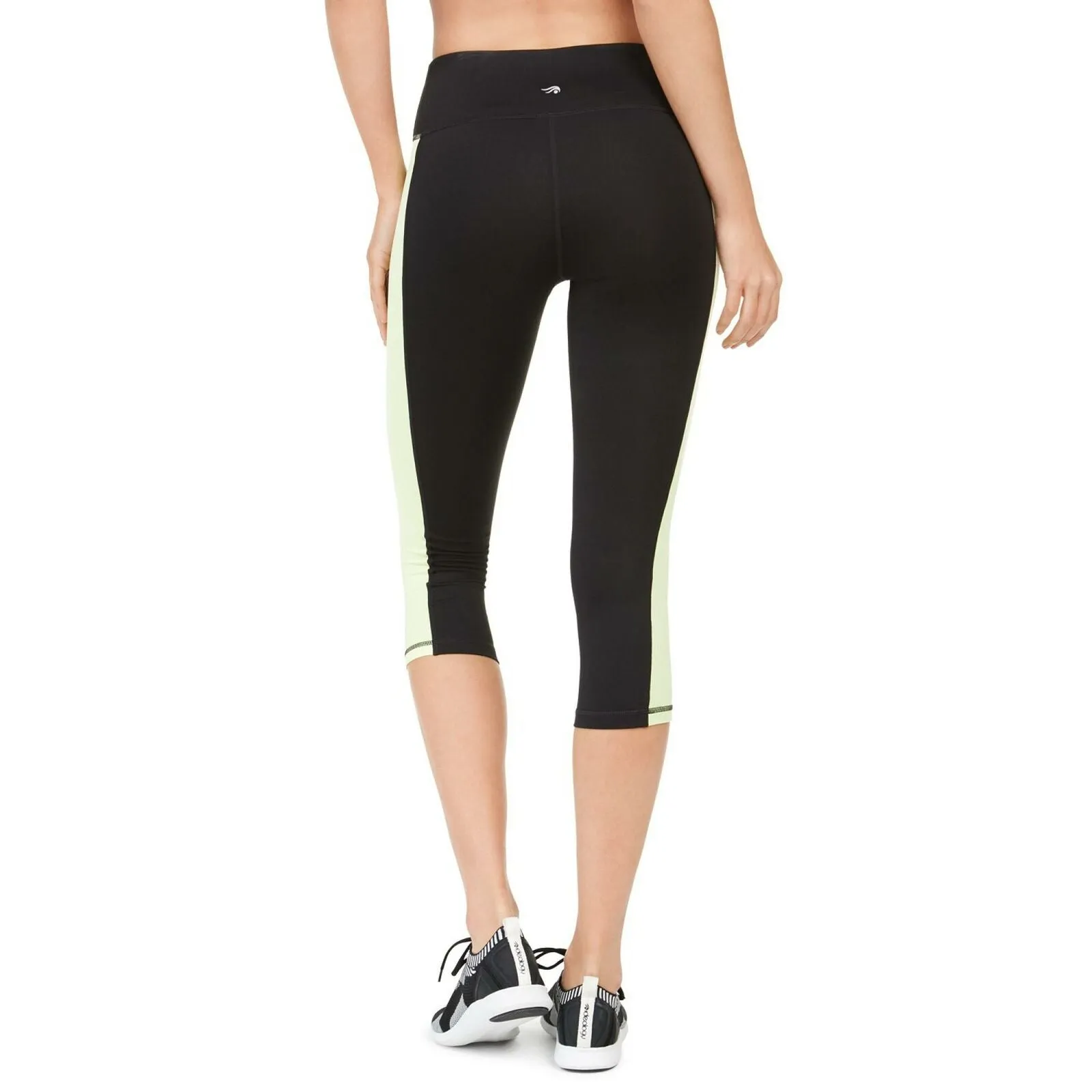 Ideology Women's Colorblocked Cropped Leggings