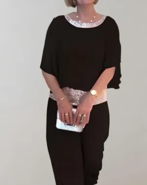 Iliana® | Stylish Blouse And Pants Set For Women