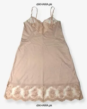 Imported Stocklot Branded Nightwear Women Floral Lace Short Mini Nightdress Nighties
