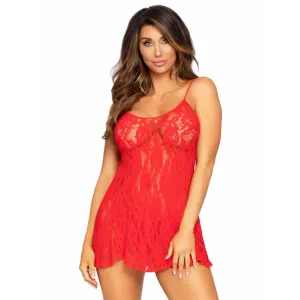 In My Dreams Rose Lace Chemise
