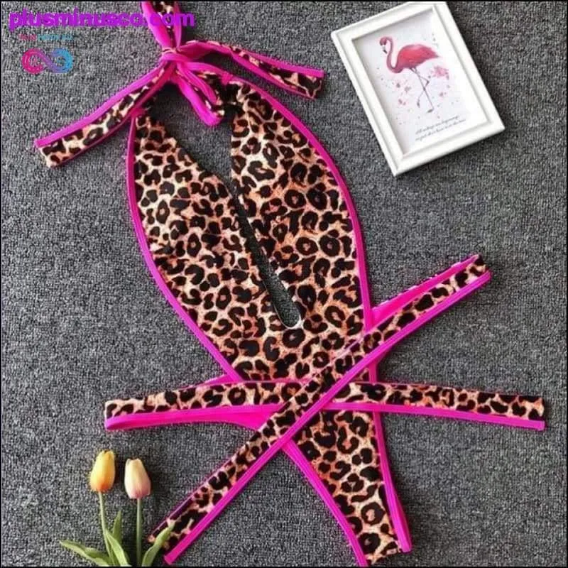 In-X Bandage High Cut Monokini at PlusMinusCo.com