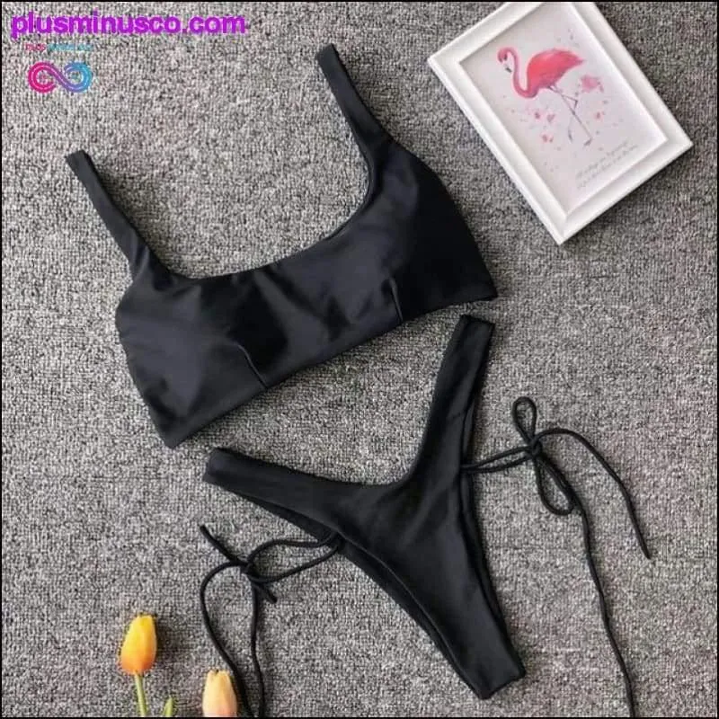 In-X Bandage High Cut Monokini at PlusMinusCo.com