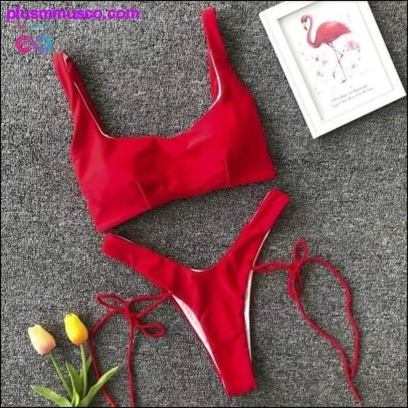 In-X Bandage High Cut Monokini at PlusMinusCo.com