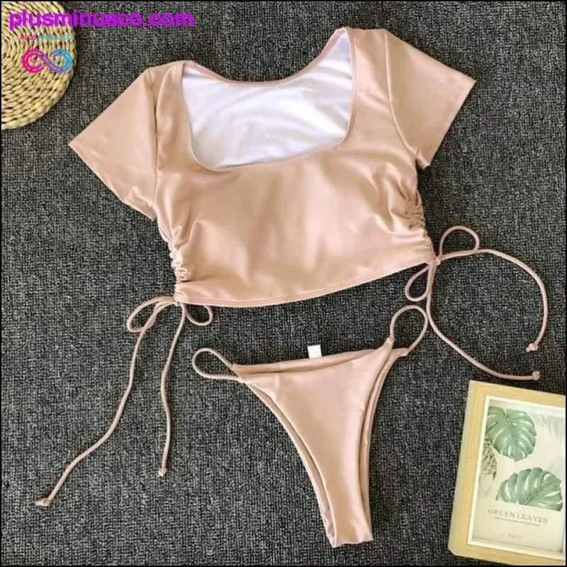 In-X Bandage High Cut Monokini at PlusMinusCo.com