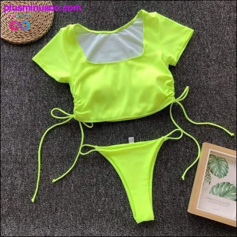 In-X Bandage High Cut Monokini at PlusMinusCo.com