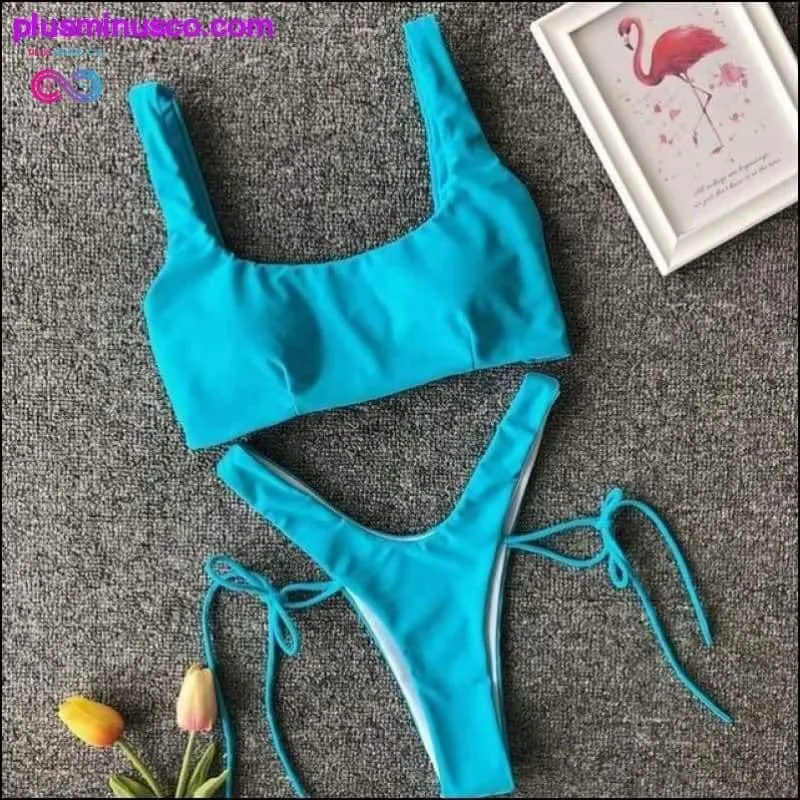 In-X Bandage High Cut Monokini at PlusMinusCo.com