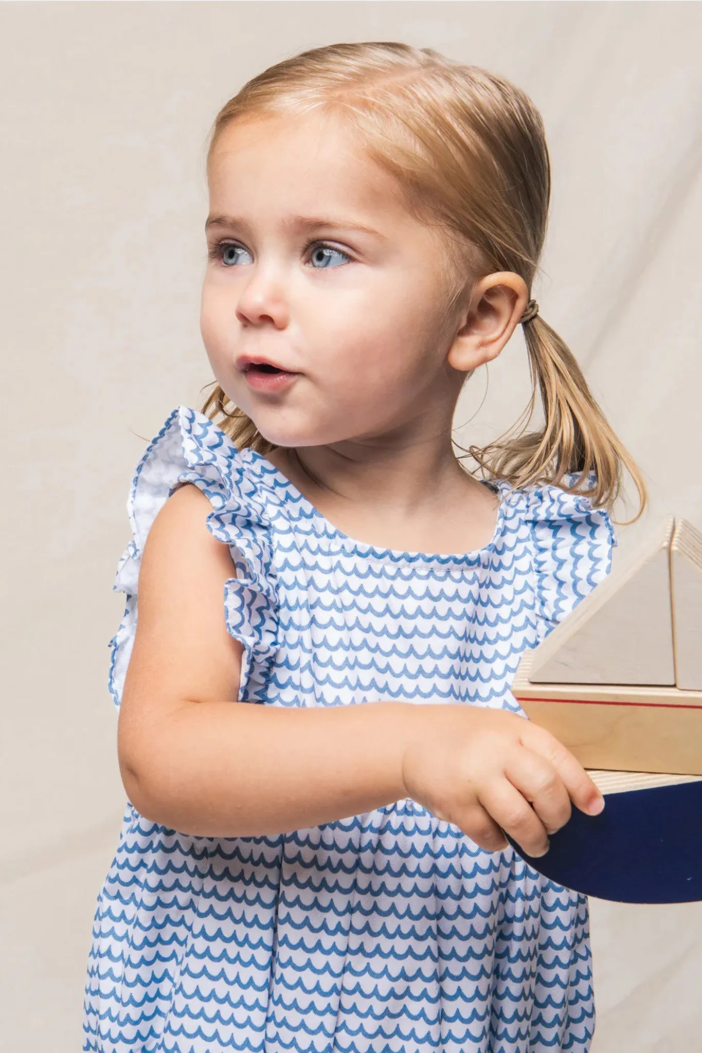 Infant's La Mer Ruffled Romper