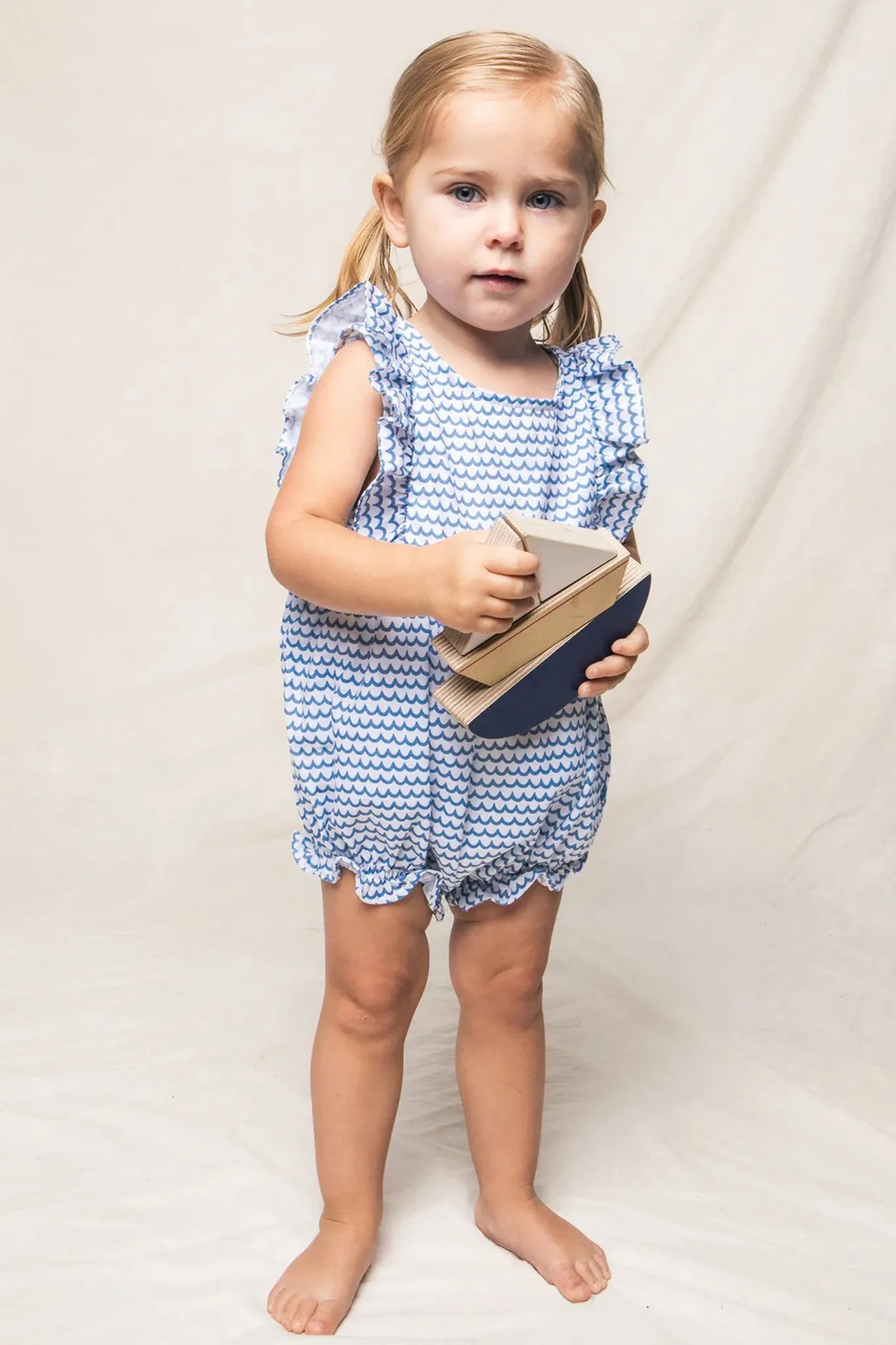 Infant's La Mer Ruffled Romper