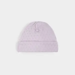 Iris Pointelle Knit Hat
