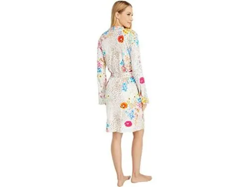 Johnny Was Wildflower Sleep Wear Night Lounge Lingerie Cap Sleeve Crop Set New