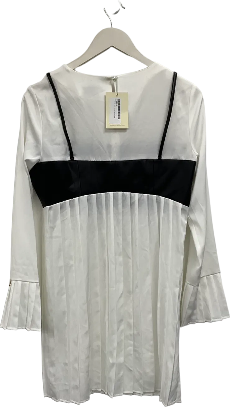 Jovonna London Black And White Blouse UK XS
