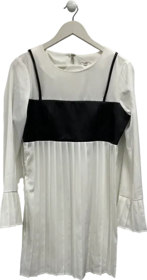 Jovonna London Black And White Blouse UK XS