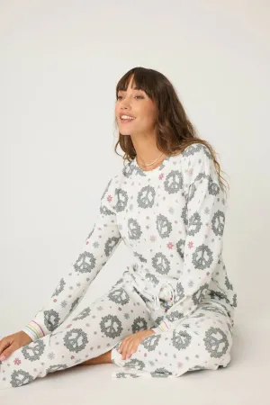 Joy To The World Waffle Long Sleeve
