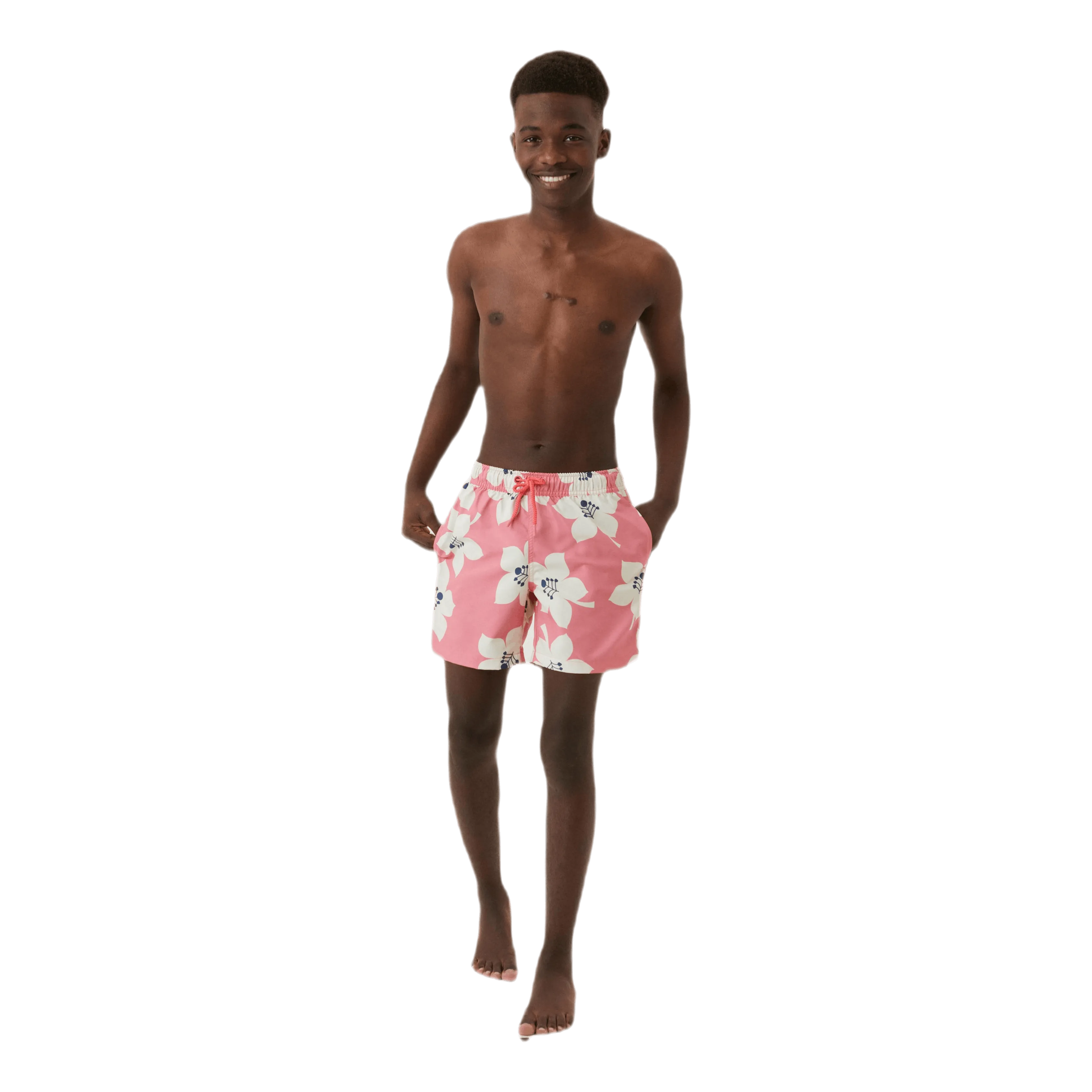 Jr Loose Kenny Swimshorts Pink