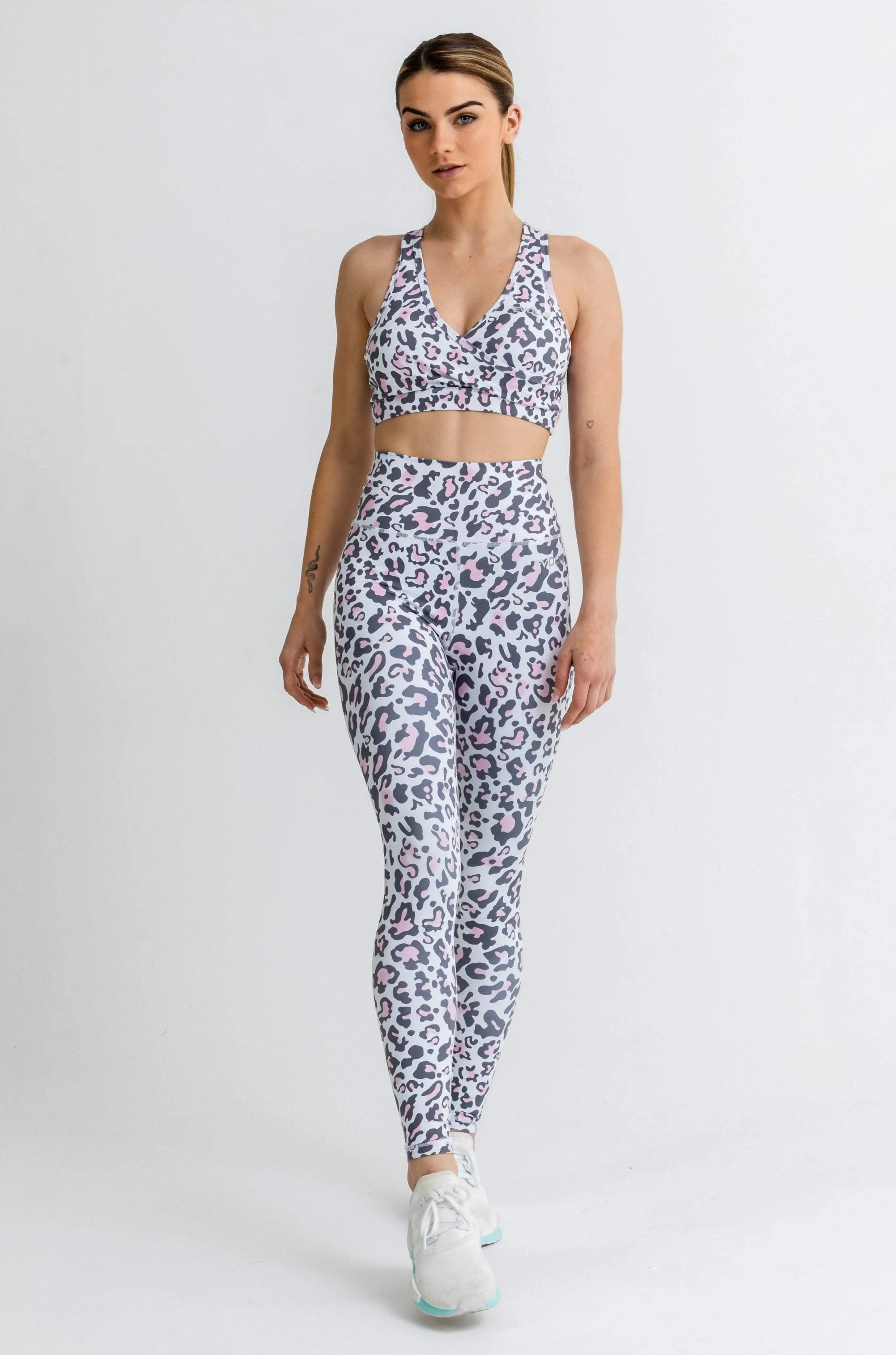 Jungle Leggings - Pink Leopard
