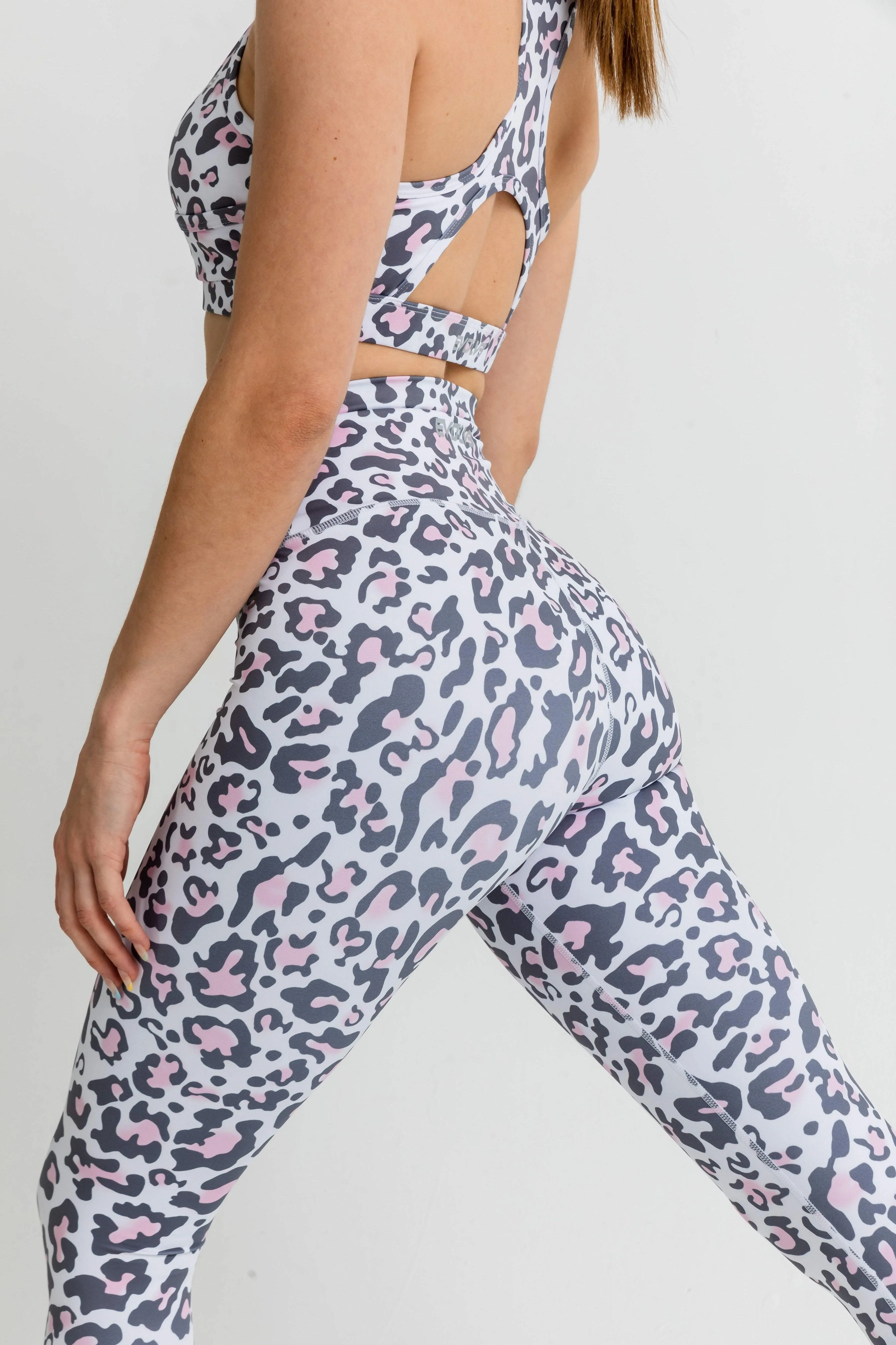 Jungle Leggings - Pink Leopard