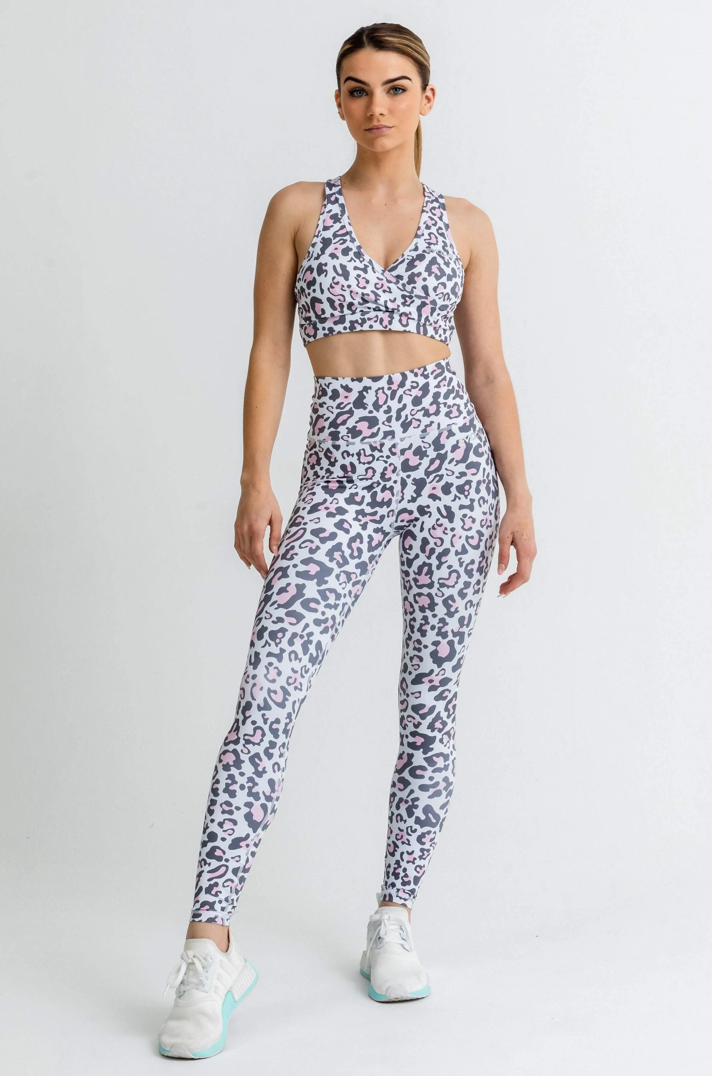 Jungle Leggings - Pink Leopard
