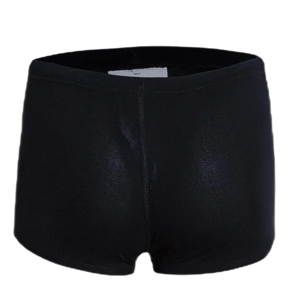 Junior Square Leg Poly Solid Black