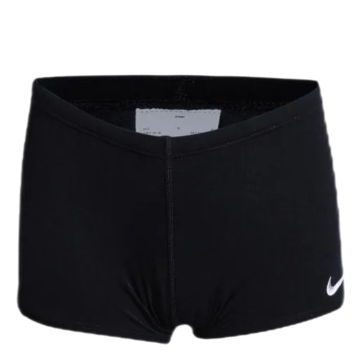 Junior Square Leg Poly Solid Black