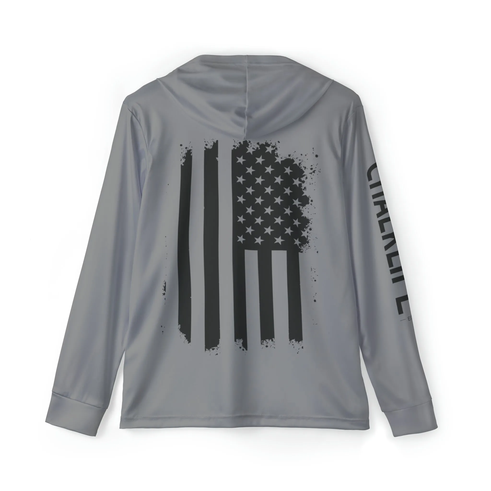 JUSTJULES - Eat. Sleep. JustJules. Repeat. Performance Hoodie - Grey