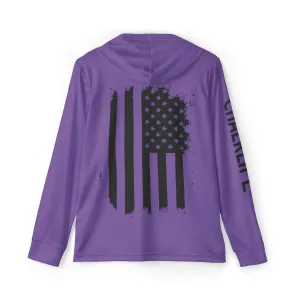 JUSTJULES - Eat. Sleep. JustJules. Repeat. Performance Hoodie - Purple