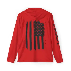 JUSTJULES - Eat. Sleep. JustJules. Repeat. Performance Hoodie - Red