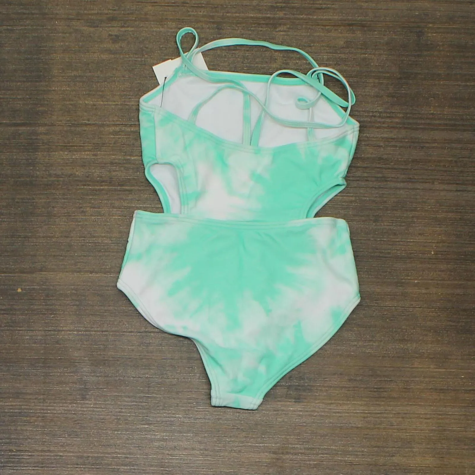 Kanu Surf Girls Sport Cut-Out 1-Piece Swimsuit Beach Girl Ice Green 6