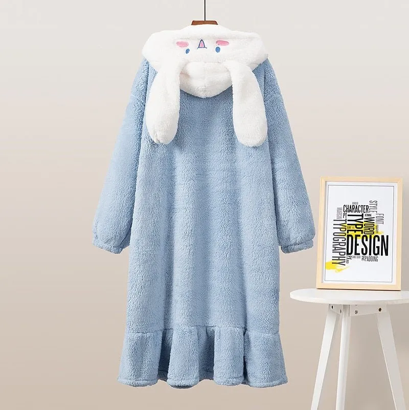 Kawaii Cinnamoroll Plush Sleepwear