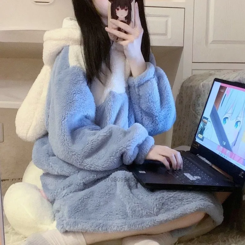 Kawaii Cinnamoroll Plush Sleepwear