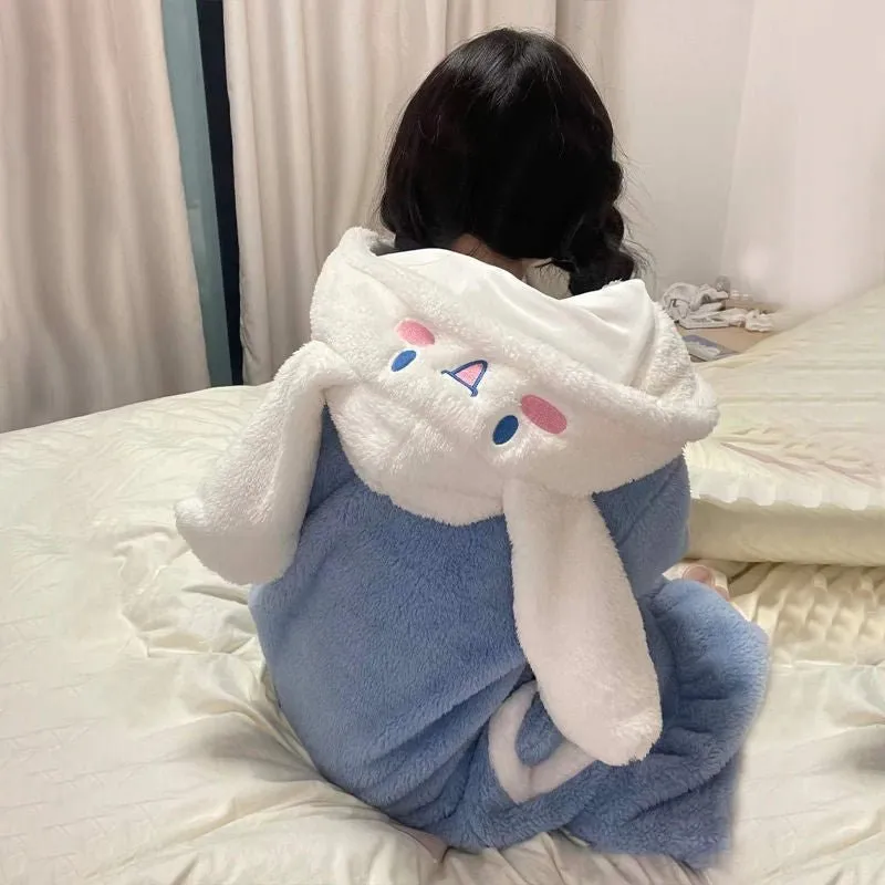Kawaii Cinnamoroll Plush Sleepwear