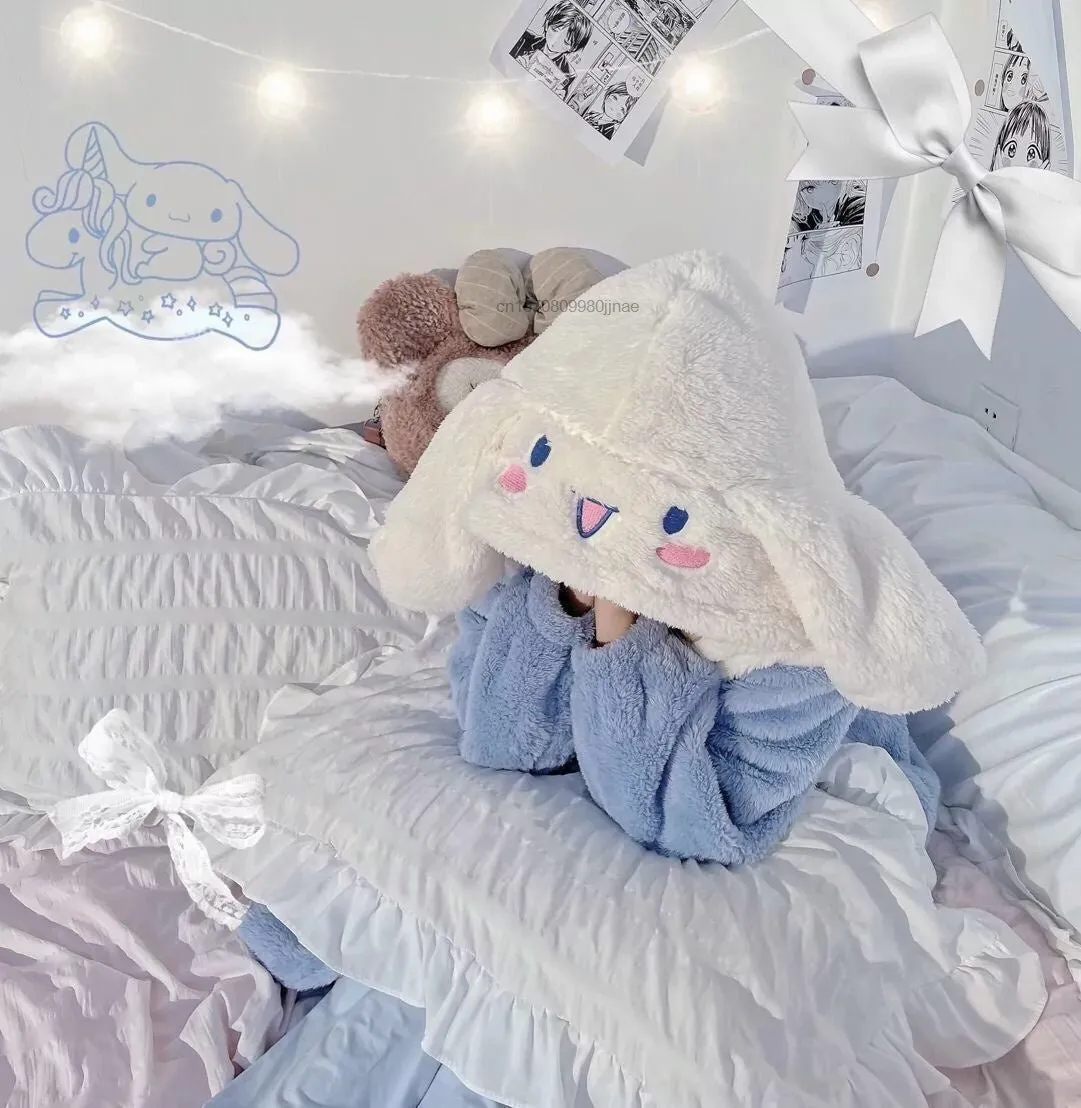 Kawaii Cinnamoroll Plush Sleepwear