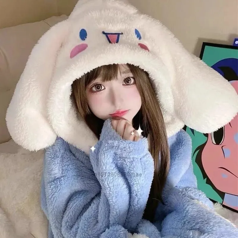 Kawaii Cinnamoroll Plush Sleepwear