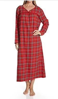KayAnna Flannel Night Gown- F11435- 100%cotton