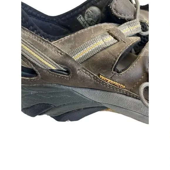 Keen Arroyo II Brown Leather Waterproof Hiking Fisherman Sandals Men’s Size 11