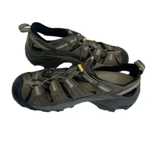 Keen Arroyo II Brown Leather Waterproof Hiking Fisherman Sandals Men’s Size 11