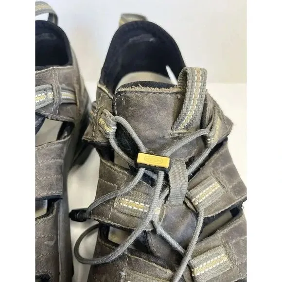 Keen Arroyo II Brown Leather Waterproof Hiking Fisherman Sandals Men’s Size 11