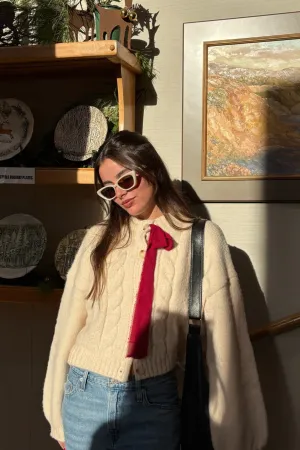 KEEN THE LABEL Melody Cableknit Cardigan - More Colors Available