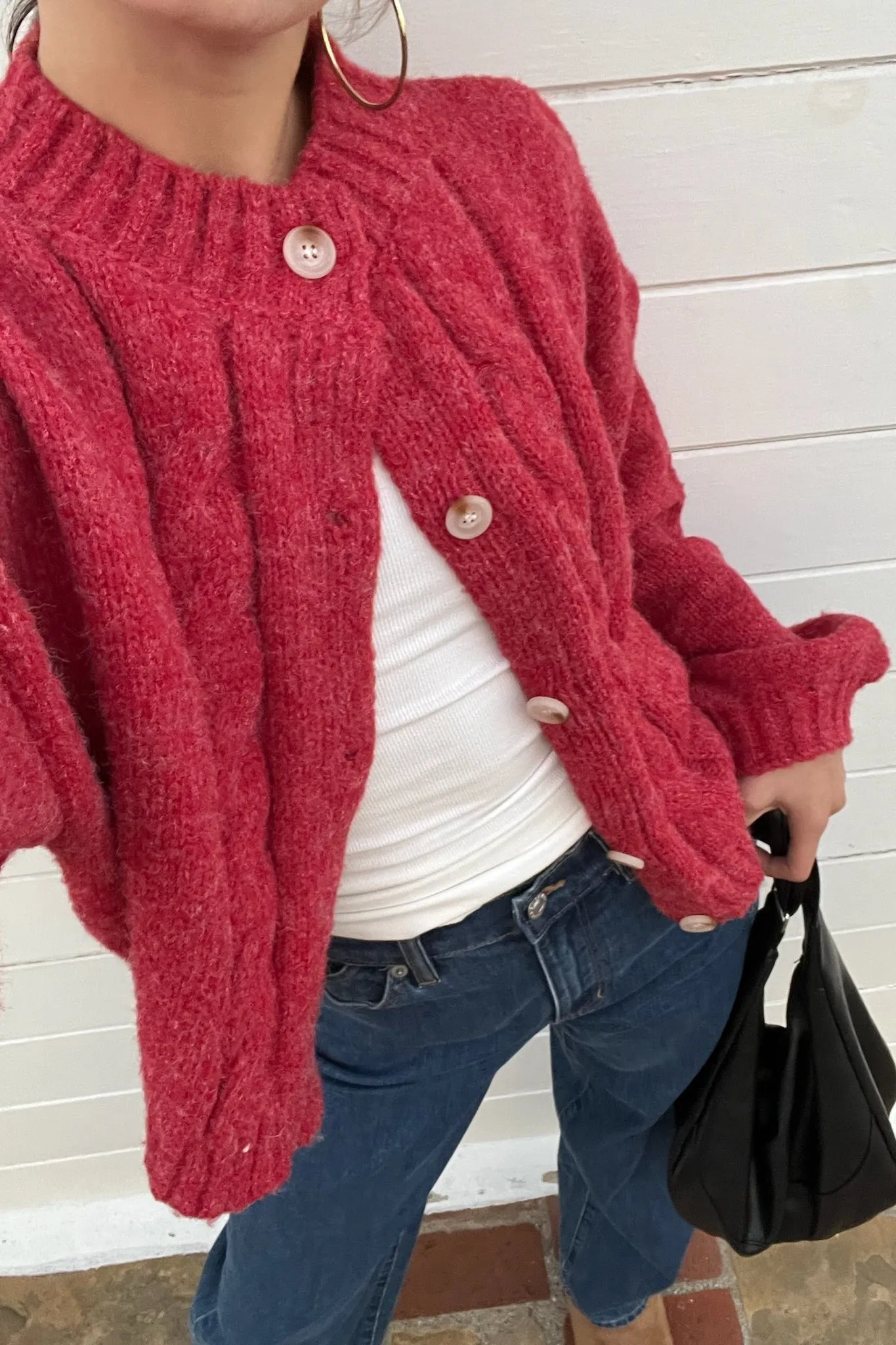 KEEN THE LABEL Melody Cableknit Cardigan - More Colors Available