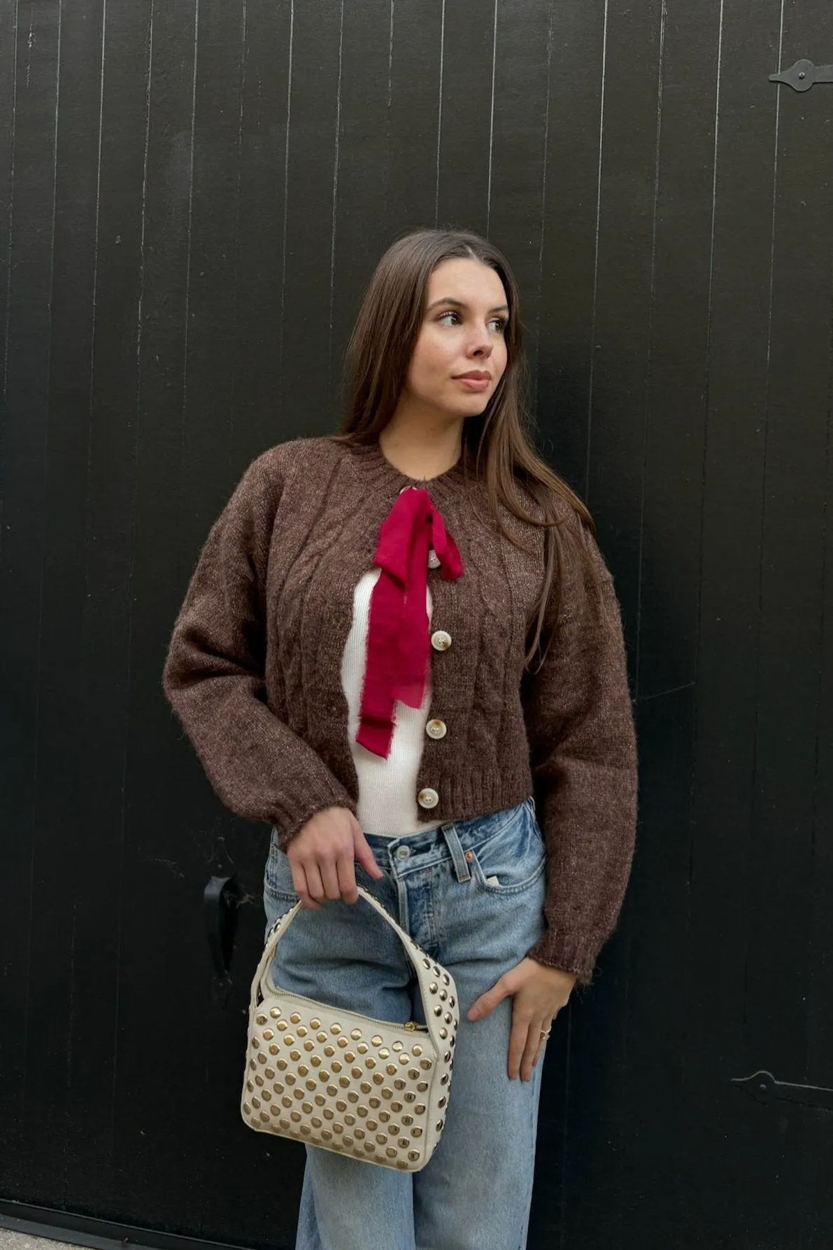 KEEN THE LABEL Melody Cableknit Cardigan - More Colors Available