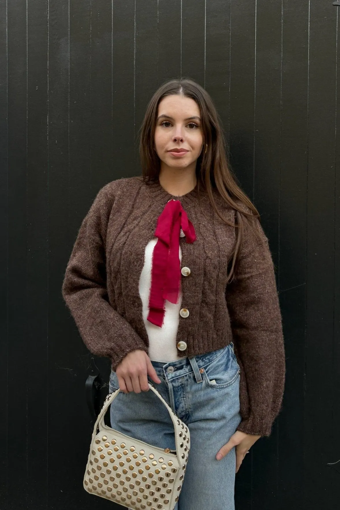 KEEN THE LABEL Melody Cableknit Cardigan - More Colors Available